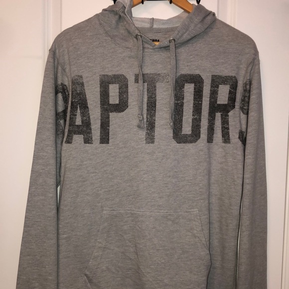 NBA Other - (2/$30) NBA Toronto Raptors Grey Hoodie